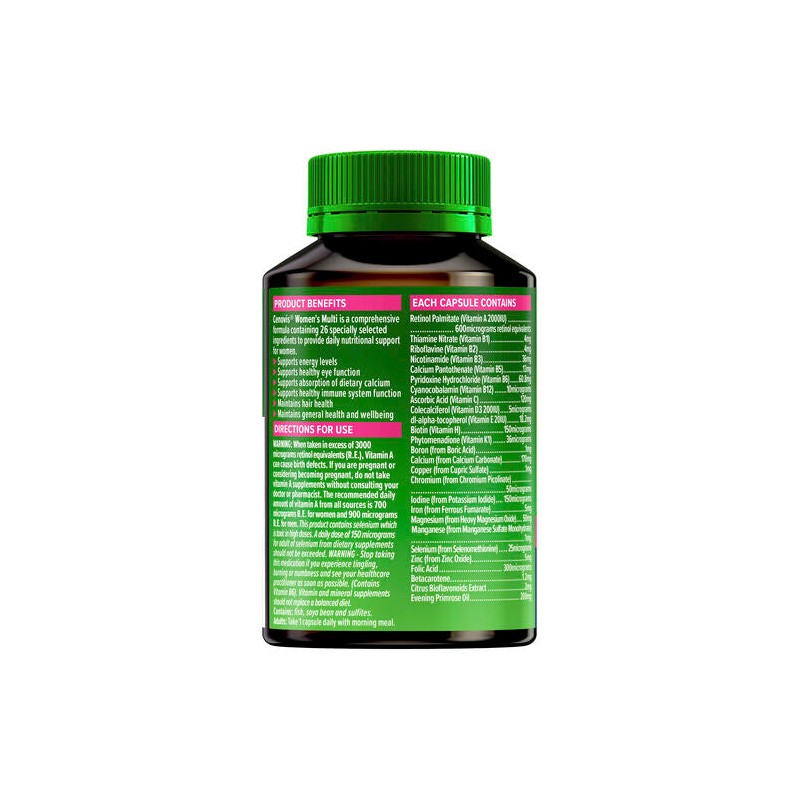 Cenovis Once Daily Women's Multi 50 Capsules