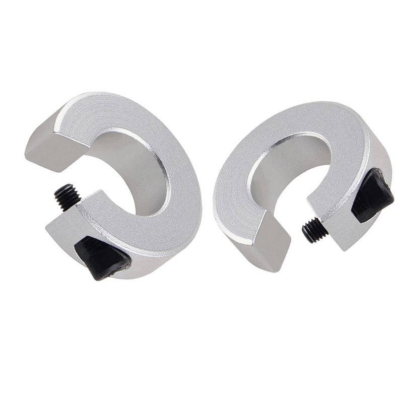 CNCYEAH 4 x Fixed Ring SBR25 Linear Rail Stopper for