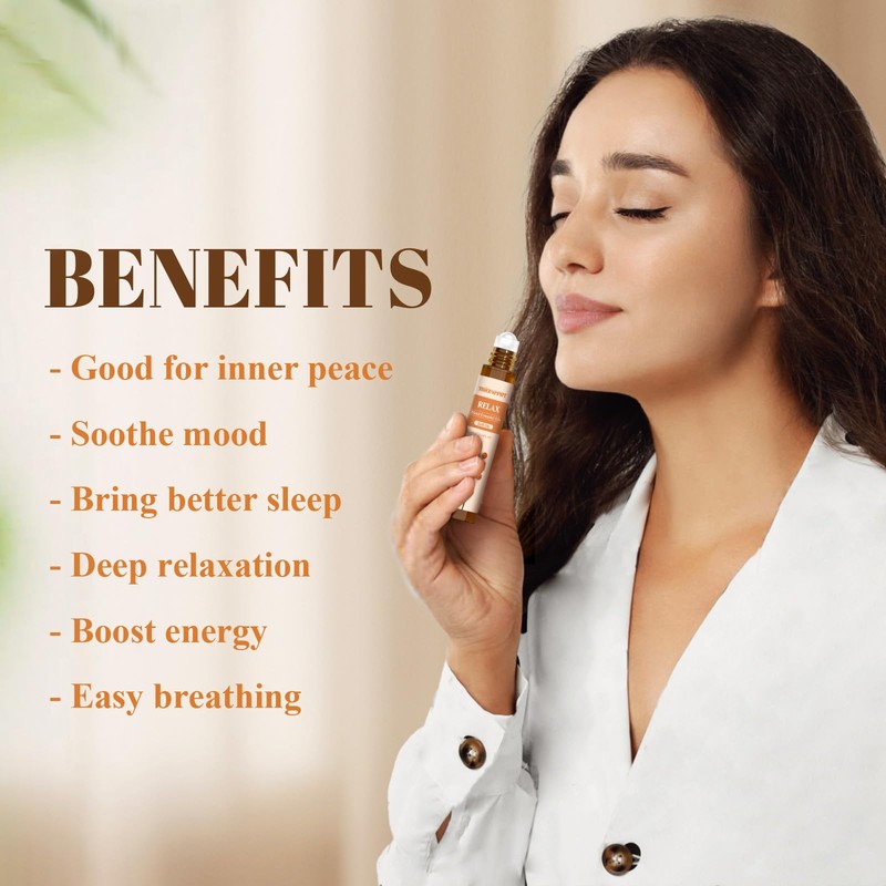 Migcaput Essential Oils Roll On Set 6 x 10 ml