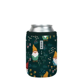 Sok It CanSok Sleeve for Beer & Soda Insulated Neoprene Cover (Rollin' with my Gnomies, 12oz Can Sleeve)