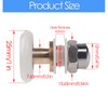 25mm Shower Door Rollers Replacement – Ultra-Quiet Sliding Glass Door