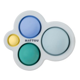 Nattou 875486 Pop It Toy, Blue