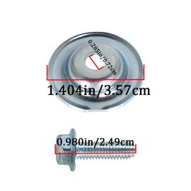 labwork Skid Plate Washer and Bolt Kit Replacement for Polaris General Ranger RS1 RZR 500 570 800 900 1000 Turbo 7556065