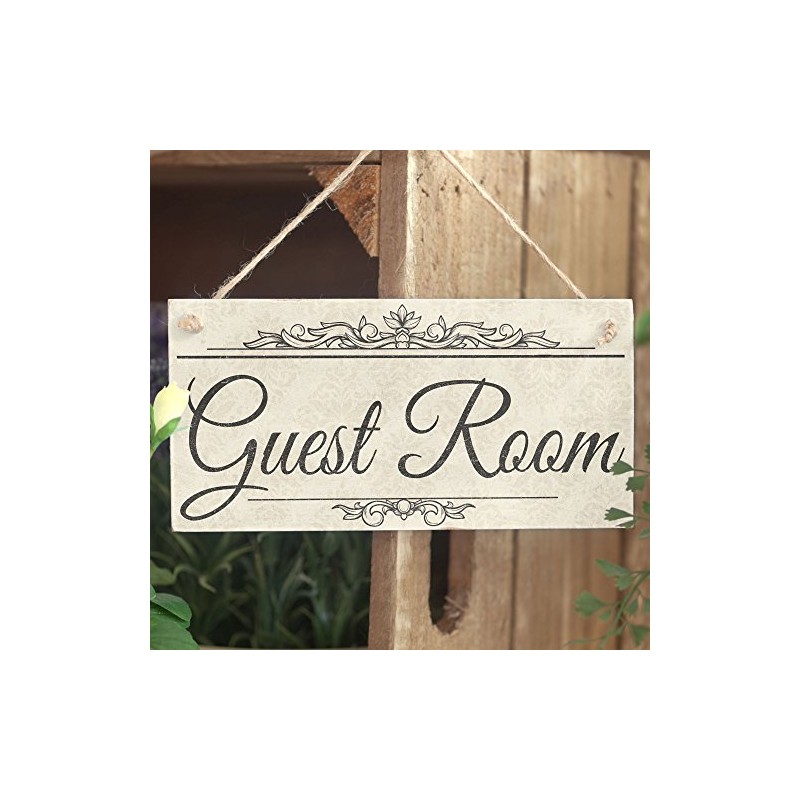 Guest Room - Handmade Shabby Chic Wooden Sign/Plaque