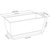 Prosper Plast DUPP240-426U 24 x 12 x 11 cm Coubi