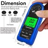 AIOMEST 816B 2 Pack Digital Anemometer Mini Hand Wind Speed