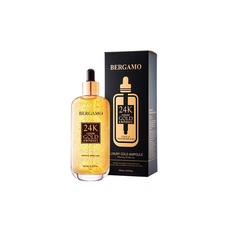 Bergamo 24k Luxury Gold Ampoule 110ml / 베르가모 24k 럭셔리