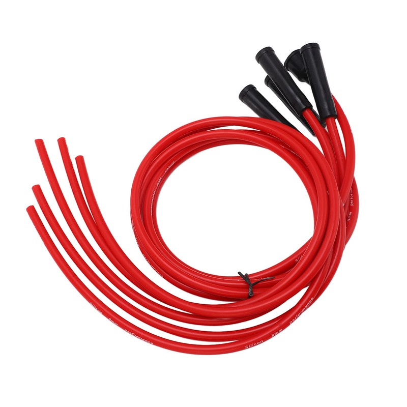 1M Cables de Bujias,Diámetro de 8 mm Cable Encendido Bujias
