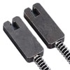 6 Pcs Headless Electric Guitar Bridge Saddle Precise Pitch Adjustment