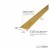 M-D Building Products 79244 2 in. X 36 in. Satin