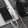 Geekria Apollo Balanced Connection Cable, 3.5mm Quadrule, Balanced (Male) to