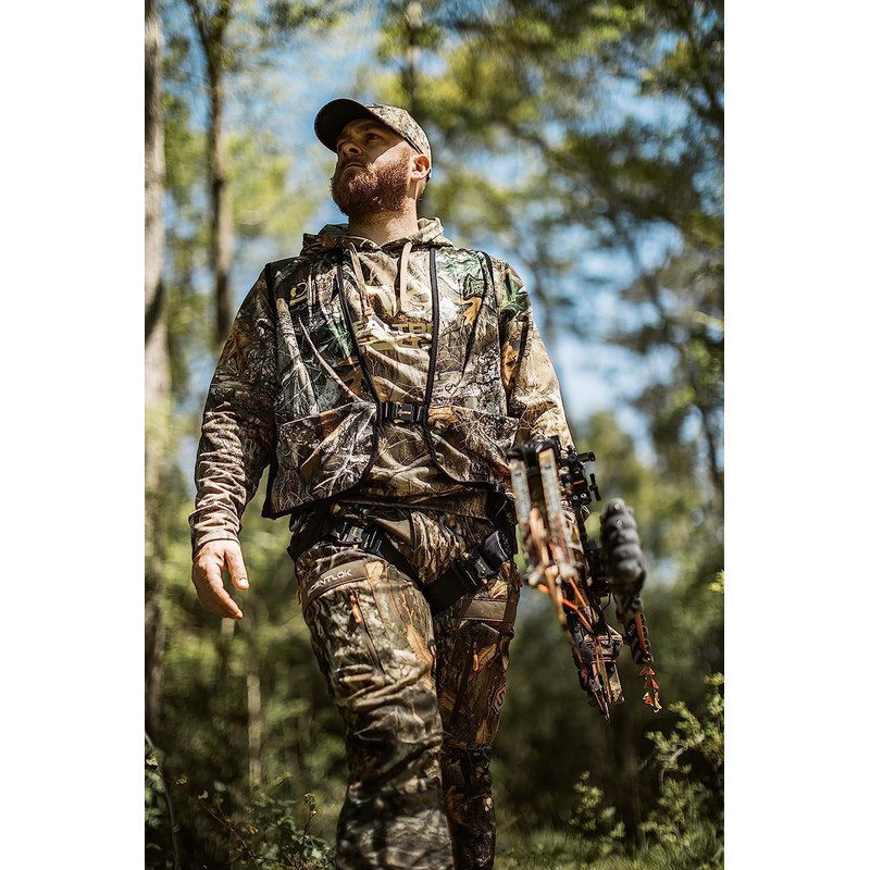 HSS Treestalker Harness with Elimishield - Lightweight All-Season Hunter Safety