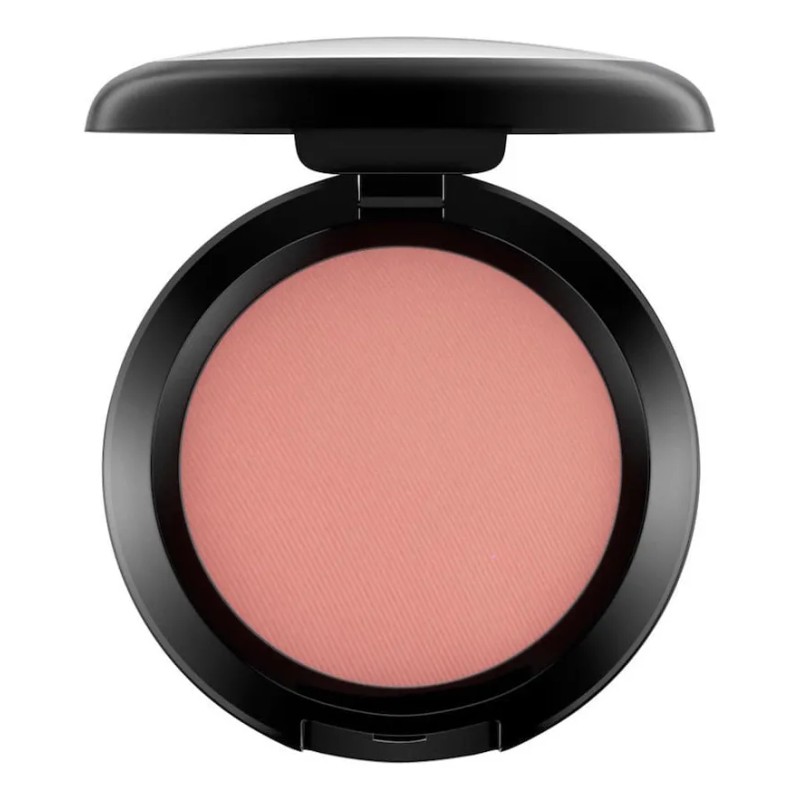Rubor MAC Powder Blush Tono Melba Durazno Suave Mate Profesional