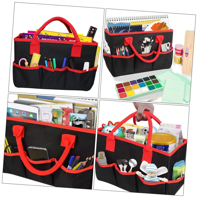 Operitacx Durable Oxford Cloth Tools Storage Pouch Multi Pocket Tote