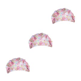 Gatuida 3pcs Printed Adjustable Nurse Cap Stylish Cotton Working Hat for Doctors Healthcare Professionals Versatile Use Operating Room Sanitary Fashionable