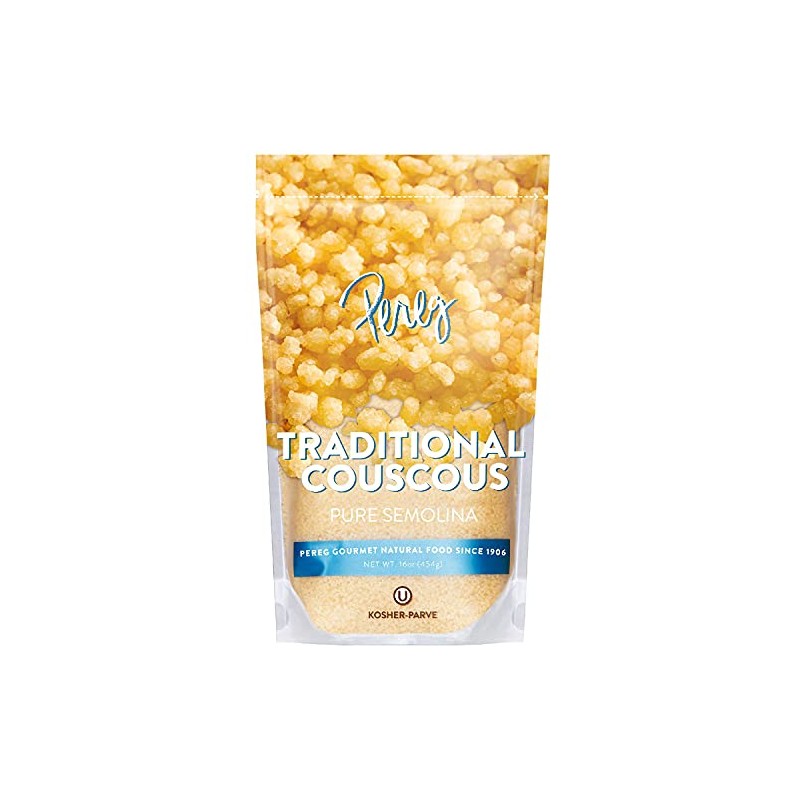 Traditional Couscous (16 Oz x 6 Pack) - Pure Semolina