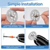 20Pcs Diamond Cutting Discs, Rotary Tool Cutting Wheels, for Glass
