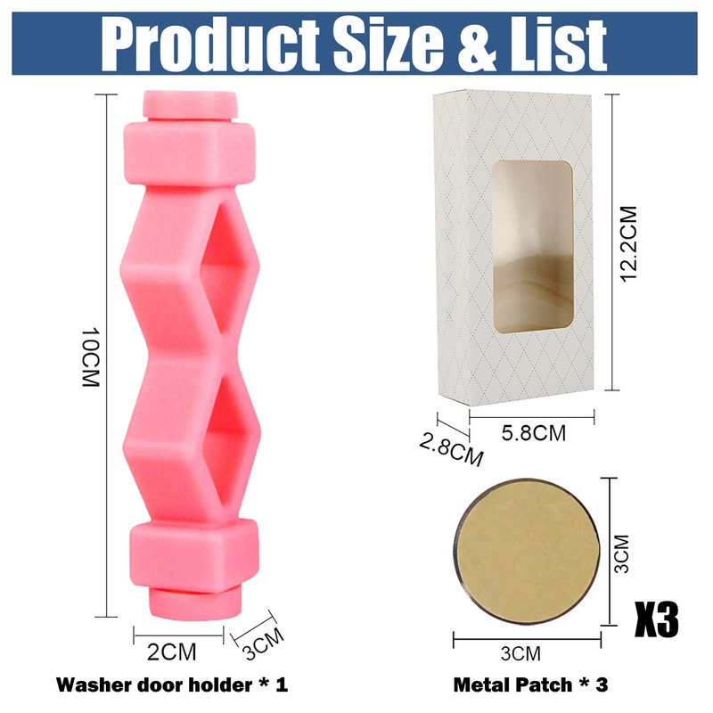 Magoog Washer Door Prop, Front Load Washer Door Prop, Keep