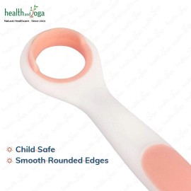 Soulgenie HealthAndYoga™ Soft Tongue Cleaner for Babies - Delicate Cleaning (Colors May...