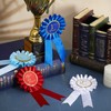 Lewtemi Award Ribbon Rosette Set 1st, 2nd, 3rd Place Ribbon