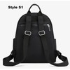GFM® Waterproof Womens Nylon Backpack Rucksack - Holidays, Travel, Casual