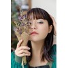 Priscilla IX-01-BK-CTDV Inner Extension, Heat Resistant Black x Dark Violet