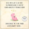 Mr. & Mrs. Panda Magnet Pig Happiness - Gift, Fridge