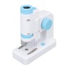 80X‑200X Kids Microscope with 12PCS Slides 2 in 1 LED