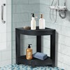 FRUITEAM Shower Stool for Inside Shower, Waterproof Shower Bench with