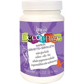 Deco Art Americana Decou Page Widemouth Paint for Napkins, 8-Ounce