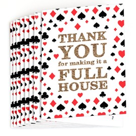 Las Vegas - Casino Party Thank You Cards (8 count)