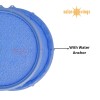 Solar Sun Rings Pool Cover | Plain Blue | SSRA-BL-02