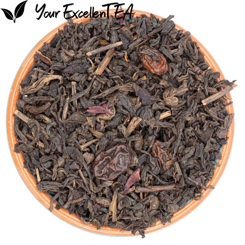 Your ExcellenTEA - Pu-Erh Cherry Rum Red Loose Leaf Tea