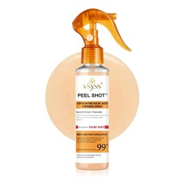 Vsyss Peel Shot Exfoliante Facial Con Cúrcuma Y Ácido 200ml Todo Tipo De Piel Día/noche