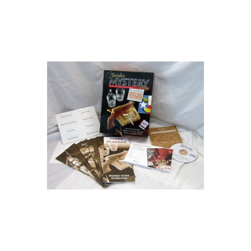 Murder Mystery Party Game - Honky Tonk Homicide