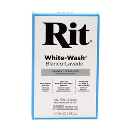 Craft County RIT White Wash Laundry Treatment | All-Purpose Concentrated Dye Powder | Works on Most Fabric