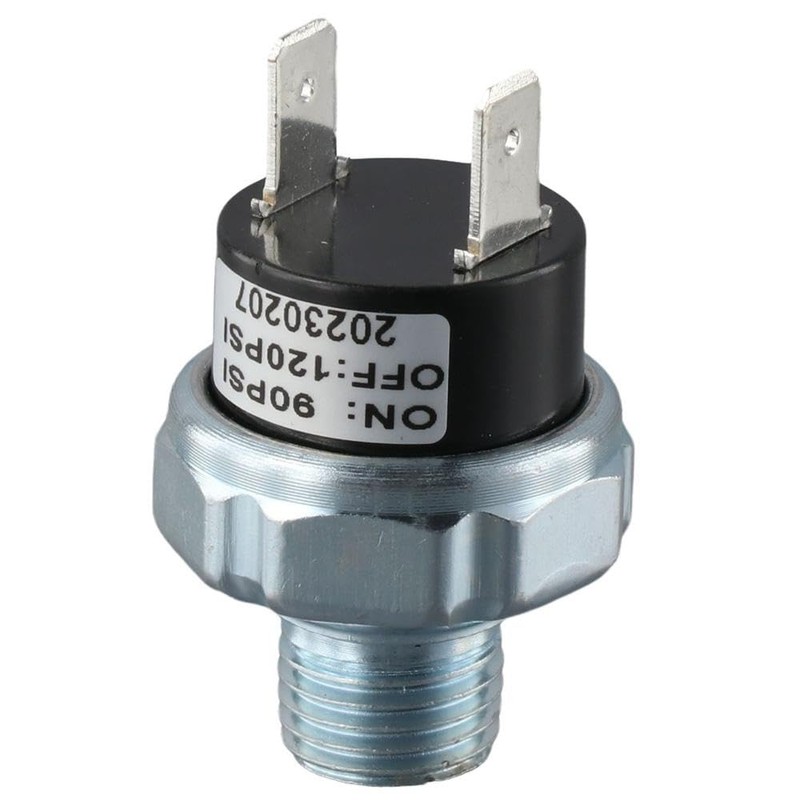 Air Pressure Switch 90-120 PSI Pressure Switch 1/4"-18 NPT DC