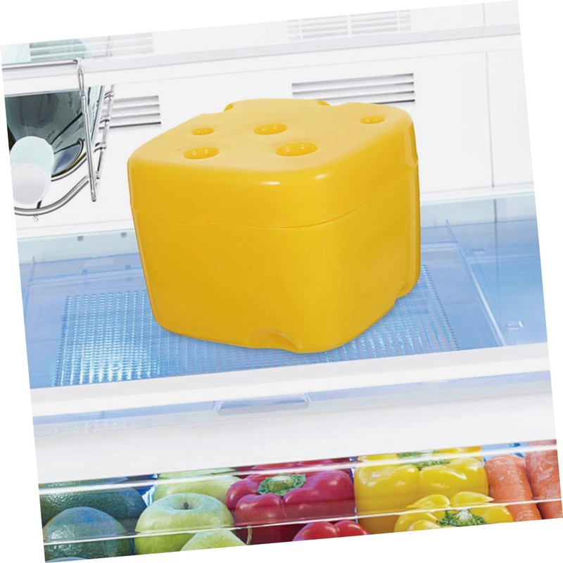 COLLBATH Cheese Fridge Storage Containers 2pcs Airtight Cheese Saver Box