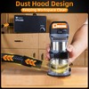 FoxAlien 1HP 710W 65mm Diameter Compact Palm Router for CNC