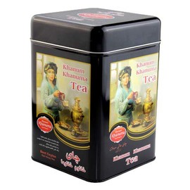 Khanum-Khanuma Earl Grey Large Tin - High-Quality Black Tea Loose 500 g - Black Tea with Bergamot Aroma