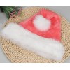 YYCRAFT Coral Santa Hat for Adults Unisex New Year Festive