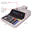 EL2630PIII Two-Color Printing Calculator, Black/Red Print, 4.8 Lines/Sec