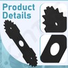 KINTLE 9 inch 638006008 Edger Blade with Teeth Compatible with