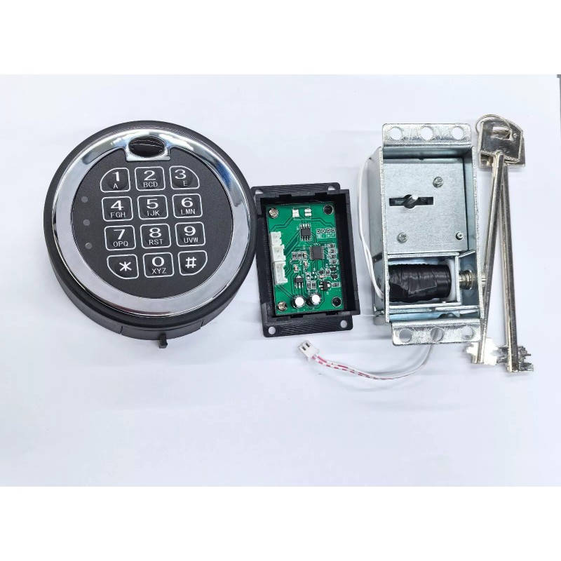 WAHLINPARTS Digital Keypad Lock Gun Safe Lock Replacement Electronic Solenoid