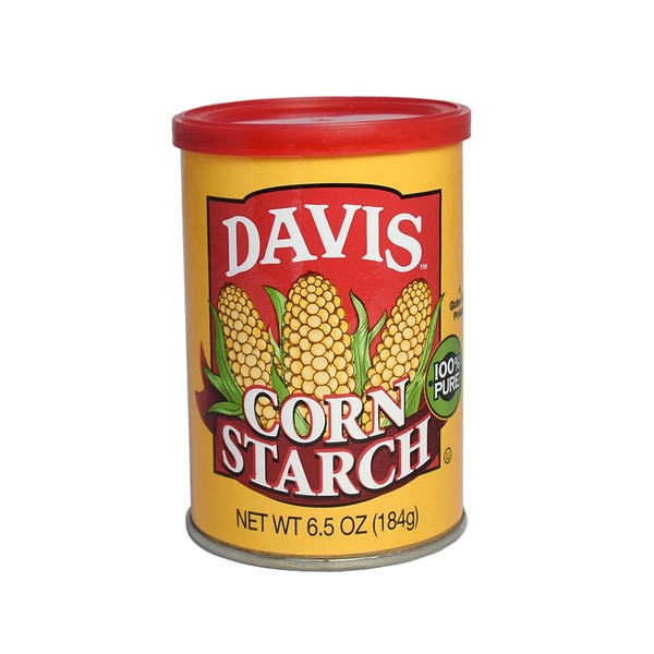 Davis Corn Starch, 6.5 Ounce