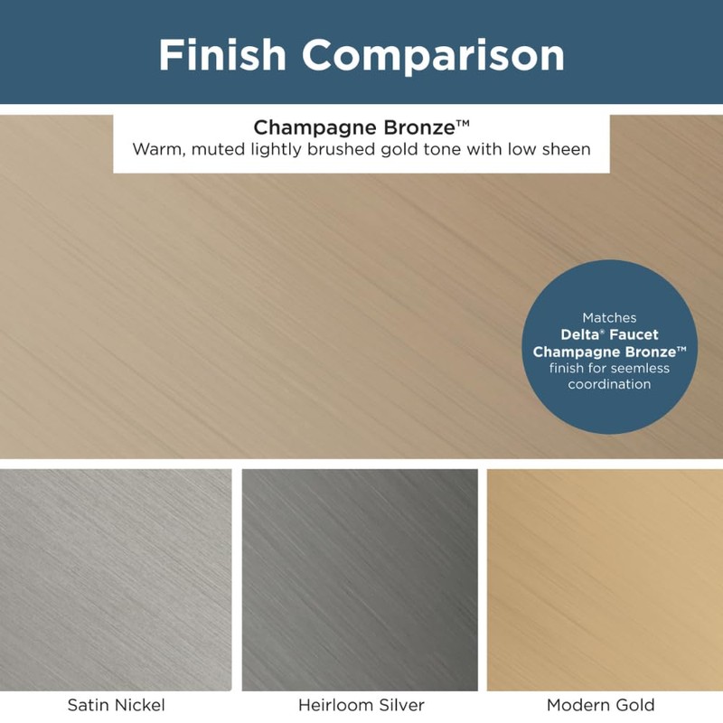 FRANKLIN BRASS Seaside Nautilus (5-Pack) Cabinet Knobs Champagne Bronze Drawer