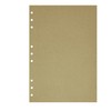 Zelten Loose Leaf Perforated Paper Refills Paper for 6-Hole Binder