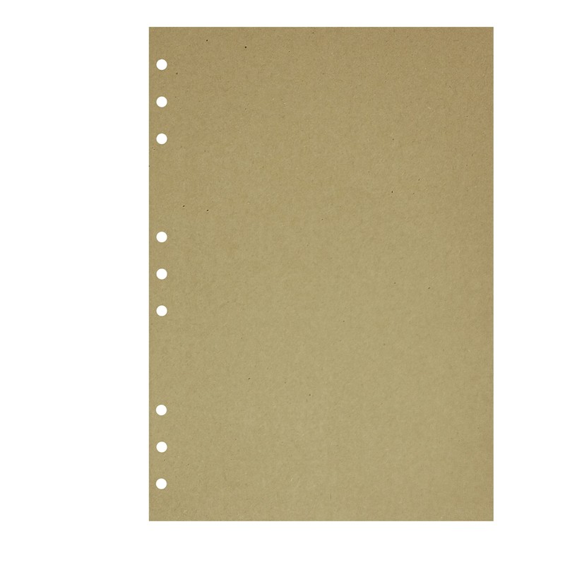 Zelten Loose Leaf Perforated Paper Refills Paper for 6-Hole Binder