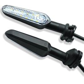 Vexillaris 1 Pair Indicator Directional Flasher Lamp LED Turn Signal CI30 Light Fit For YAMAHA MT07 Tracer 700 XJ6 FZ6 MT09 900 MT10 YZF R1 R3 R6 R6S FZ6 FZ1 FZ Fazer FZ6R FZ07 FZ8 FZ09 TMAX MT-09
