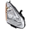 ROADFAR Chrome Housing Amber Reflector Clear Lens Headlights For Nissan